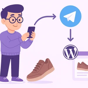 ربات تلگرام مدیریت محصولات ووکامرس